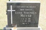 MEYER Luise Veronica 1919-1988