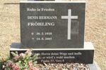 FROHLING Denis Herman 1928-2005