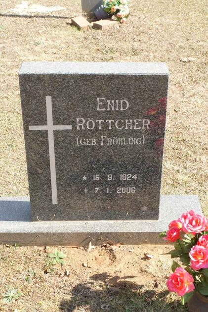 ROTTCHER Enid nee FROHLING 1924-2006