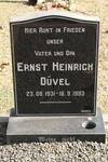 DUVEL Ernst Heinrich 1931-1993