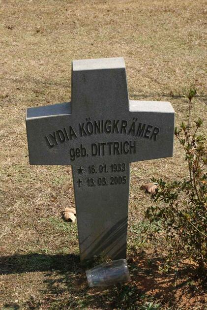 KONIGKRAMER Lydia nee DITTRICH 1933-2005
