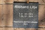 LILJE Richard 1912-2010