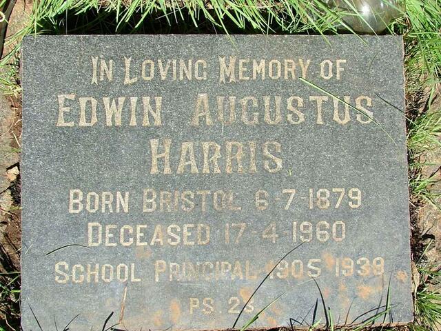 HARRIS Edwin Augustus 1879-1960