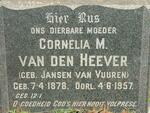 HEEVER Cornelia M., van den nee JANSEN VAN VUUREN 1878-1957