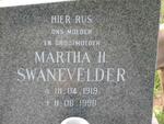 SWANEVELDER Martha H. 1919-1990
