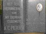 PIETERSE A.C. 1918-1974