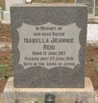 REID Isabella Jeannie 1917-1941