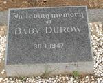 DUROW Baby 1947-1947