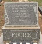 FOURIE Philip Rudolph 1867-1953