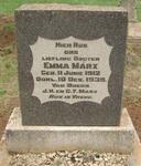 MARX Emma 1912-1939