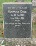 KRIEL Hermanus 1867-1936
