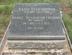 GRUNOW Julius Otto 1891-1943 & Mabel Susannah CAMPBELL 1891-1975