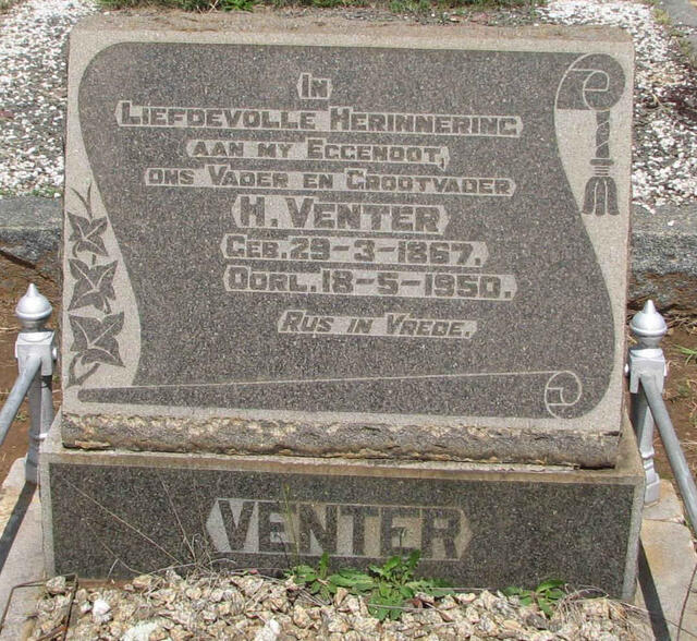 VENTER H. 1867-1950