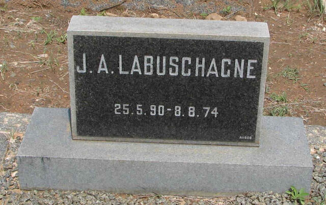 LABUSCHAGNE J.A. 1890-1974
