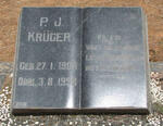 KRUGER P.J. 1905-1953