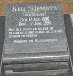SCHEEPERS Baby nee CRAUSE 1896-1995