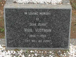 VLOTMAN Vida 1896-1958