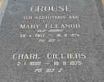 CROUS Charl Cilliers 1899-1975 & Mary Eleanor DODDS 1907-1974