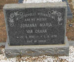 GRAAN Johanna Maria, van 1892-1970