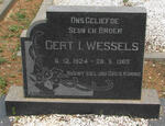WESSELS Gert I. 1924-1969