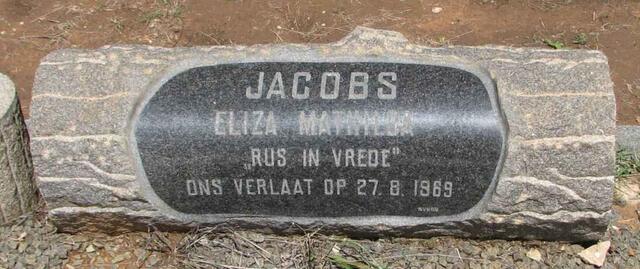 JACOBS Eliza Mathilda -1969