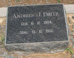 BRITZ Andries J. 1904-1966