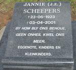 SCHEEPERS J.Z. 1923-2001
