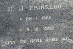 PRINSLOO H.J. 1925-1982