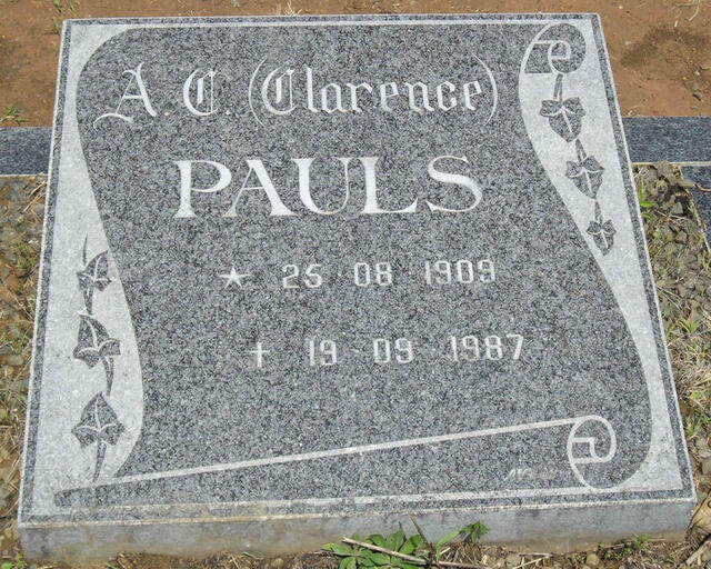 PAULS A.C. 1909-1987