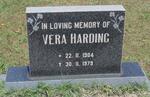 HARDING Vera 1904-1979