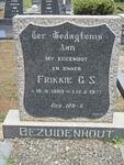BEZUIDENHOUT Frikkie G.S. 1903-1977