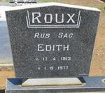 ROUX Edith 1913-1977