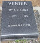 VENTER David Benjamin 1905-1975