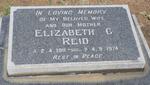 REID Elizabeth C. 1911-1974