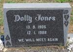 JONES Dolly 1905-1988