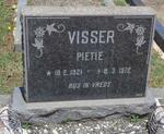 VISSER Pietie 1921-1972