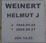 WEINERT Helmut J. 1944-2009