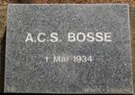BOSSE A.C.S. -1934