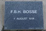 BOSSE F.B.H. -1914