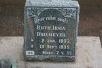 DRIEMEYER Ruth Irma 1933-1935