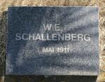 SCHALLENBERG W.E. -1911