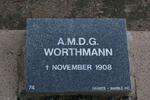 WORTHMANN A.M.D.G. -1908