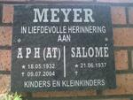 MEYER A.P.H. 1932-2004 & Salomé 1937-