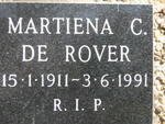 ROVER Martiena C., de 1911-1991
