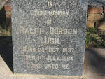 LUSH Ralph Gordon 1897-1964