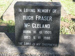 Mc CLELAND Hugh Fraser 1905-1980