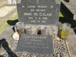 Mc CLELAND Minnie -1969 :: Mc CLELAND Yvonne 1929-1998