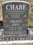 CHABE Virginia Alice 1966-2004