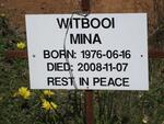 WITBOOI Mina 1976-2008