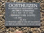 OOSTHUIZEN Jacobus Johannes 1936-2006 & Hanele LOOTZ 1945-